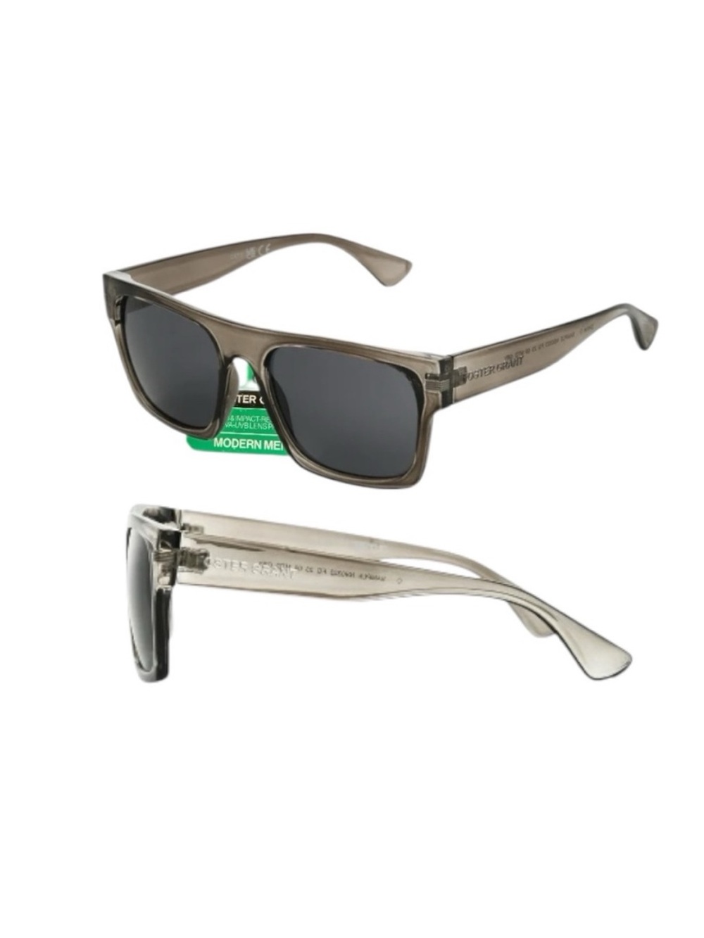Foster Grant Modern Man Gray Sunglasses